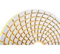 Круг шлифовальный АГШК (черепашка) Trio-Diamond 100мм 200 (мокрая шлифовка) Арт. 340200