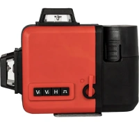 Нивелир лазерный AMO LN 3D-360 RED 20м 0,2мм/м 3луча 1/4" Арт. 750165