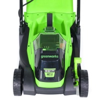 Газонокосилка акк. GREENWORKS GD24LM33 24V Li-Ion 33см 25/70мм 30л без акк. и З/У Арт. 2516107