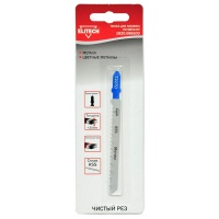 Пилка д/лоб по дер ELITECH 1шт,HSS,75мм,рез до 30мм,д\металл,цвет.металл,фигурн\чист\пропил(T227D) Арт. 1820.086500