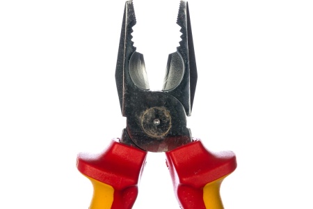 Плоскогубцы диэлектрические 180мм KNIPEX 1000В хром, VDE Арт. KN-0306180