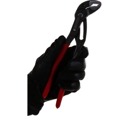 Клещи переставные 250мм KNIPEX COBRA зев 50мм, фосфатированные, обливные ручки Арт. KN-8701250SB