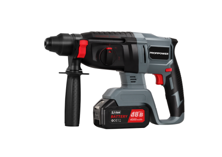 Перфоратор акк PROFIPOWER MKDHR-18V 18V*4Ah 1,9Дж, 3 режима, акк З/У кейс Арт. T0058