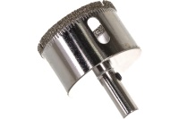 Коронка по стеклу и керамике 45х55 мм с центрирующим сверлом Vertextools Арт. 336-45-55