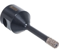 Коронка алмазная HILBERG 6 мм  M14 по керамограниту для УШМ (сухое сверление) Арт. HH606