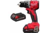 Дрель-шуруповерт акк MILWAUKEE M18 BLDDRC-202C 18V*2Ah Li-Ion 60.5Нм Арт. 4933492833
