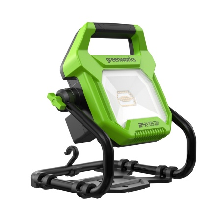 Фонарь акк GREENWORKS G24WL 24V/ 220V, 2000лм, 2 реж.без АКБ и ЗУ Арт. 3401307