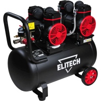Компрессор Elitech КПБ 500/50М-В 50л, 500л/мин, 2,9 кВт, безмасл, малошумный Арт. КПБ 500/50М-В