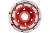 Чашка алмазная Redchili 100х22.2 мм двухрядная сегментированная Арт. 04-100-14