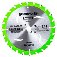 Диск пильный 184х20х24Т GREENWORKS Арт. 2943407