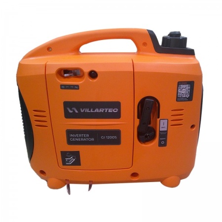 Генератор инверторный VILLARTEC IG 1200S 1/1,1кВт 220В руч. старт Арт. 2101120000