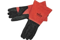 Краги сварщика Elitech красно-черные Арт. 0606.016300