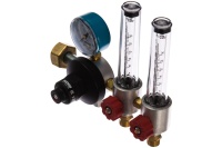 Регулятор универсальный У-30/АР-40-КР1-Р2 (манометр + 2  ротаметра) ДОКА Арт. 05105