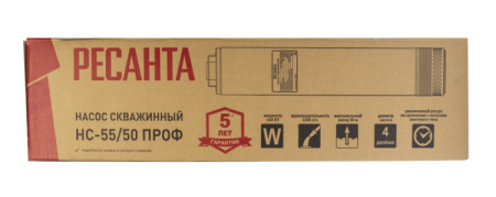 Скважинный насос Ресанта НС-55/50 ПРОФ