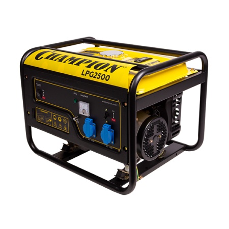 Генератор газ/бензин Champion LPG2500 2,0/2,3 кВт, 220 В, р. старт Арт. LPG2500