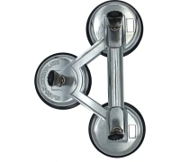 Присоска алюминиевая тройная для плитки и стекла 118 мм Trio-Diamond Арт. 282003