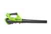 Воздуходув аккумуляторный GREENWORKS G40AB 40V 510 м.куб./ч без АКБ и ЗУ Арт. 2400807