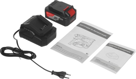 Перфоратор акк DongCheng DCZC02-26(TYPE EM) SDS+ 20V*4Ah Li-Ion 3.1Дж 3 реж. 2 акк ЗУ кейс Арт. DCZC02-26(TYPE EM)
