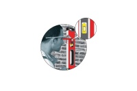 Уровень магнитный 2000мм 3 кол KAPRO GENESIS Арт. 781-41-200PM