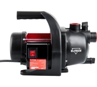 Насос поверхностный Elitech НП 1000П 1000Вт 53л/мин выс. 42м глуб. 8м пласт Арт. НП 1000П