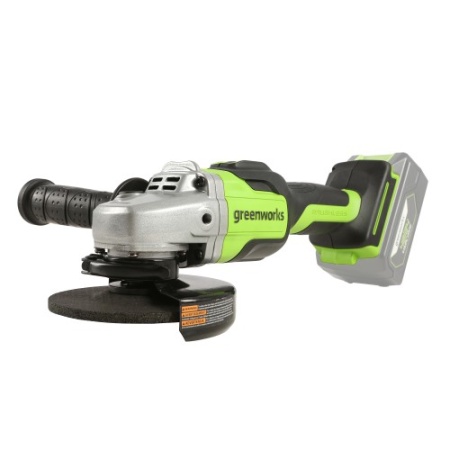 УШМ акк GREENWORKS GD24AGK4 24V*4Ah Li-Ion 125мм бесщет.дв. акк и ЗУ сумка Арт. 3200207UB