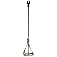 Насадка (венчик) Elitech 80х400мм hex 8мм(обойный клей, краски) Арт. 1820.012400