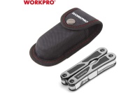 Мультитул-пассатижи 15в1 160мм нержавеющая сталь WORKPRO Арт. WP382009