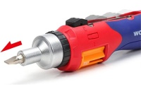 Отвертка реверсивная с храповым механизмом и автоматической сменой бит 24шт WORKPRO Арт. WP221056