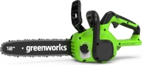 Пила акк. GREENWORKS GD24CS30 24V*2Ач 12" 3/8" 1.1мм 45зв. акк. и ЗУ Арт. 2007007UA
