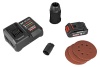 Шлифмашина акк. эксцентр. ELITECH HD COS 2012BL 20V*2Ah 125мм 1 акб и зу Арт. COS 2012BL (E2213.079.01)