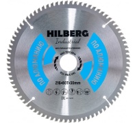 Диск пильный HILBERG 216X30 80Т по алюминию Арт. HA216