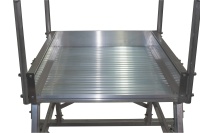 Лестница с площадкой Krause 7 ступеней 3.7м Арт. 820051