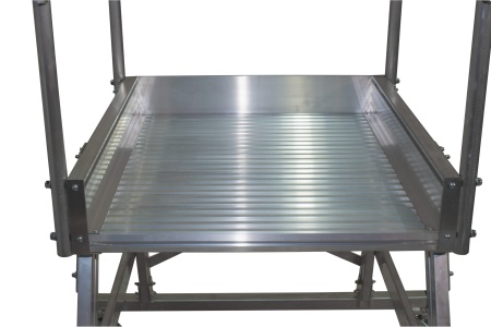 Лестница с площадкой Krause 7 ступеней 3.7м Арт. 820051