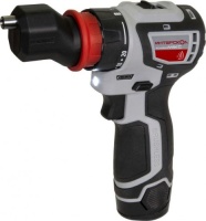 Дрель-шуруповерт акк Интерскол ДА-10/12В 36 КомбиМАКС 12V*2Ah Li-Ion 36Нм бесщ. сумка + 4 насадки Арт. 687.2.2.78