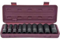 Набор головок удар. глуб. 6 гран. 1/2" 10-24мм 10пред Thorvik ISS11210 Арт. 53463