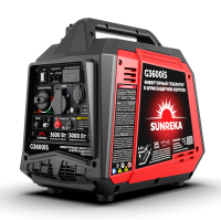 Генератор инверторный SUNREKA G3600iS 3/3.6кВт 220В руч.старт Арт. 211032