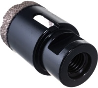 Коронка алмазная HILBERG 35 мм  M14 по керамограниту для УШМ (сухое сверление) Арт. HH635