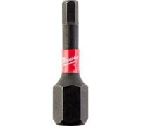 Бита MILWAUKEE HEX3 25мм SHOCKWAVE™ (2шт/уп) GEN III