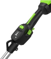 Триммер аккумуляторный Greenworks ST161S, 82V, 1,6 кВт, 43 см, бесщеточный, с 1хАКБ 5 Ач и ЗУ