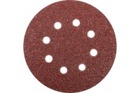 Круг шлифовальный FIT 125мм Р36 с отверст. липуч. 5шт/упак. Арт. 39781
