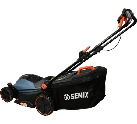 Газонокосилка акк. SENIX LPSX2-M-EU 2X2 40V*5Ач Li-Ion 43см 25/75мм 50л цент.рег. 2Акк и ЗУ Арт. LPSX2-M-EU