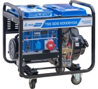 Генератор диз ТСС SDG 6000EH3A 6/6.5кВт 380В эл.старт Арт. 077016