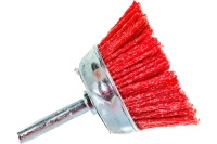 Корщетка-чашка 50мм нейлоновая со штифтом, для дрели FIT Арт. 38625