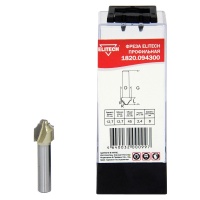 Фреза профильная 2 лезв. хв-8мм диам.12.7мм рад.2.4/12.7мм Elitech Арт. 1820.094300