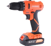 Дрель-шуруповерт акк PATRIOT BR 147Li 14.4V*2Ah Li-ion 24Нм Арт. 180301147
