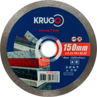 Диск алм KRUGO MASTER 150*22.2мм ультратонкий сплошной Арт. 81081500277