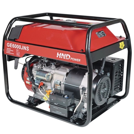 Генератор бензиновый HND GE 6000 JNS
