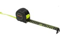 Рулетка 5м*28мм FINLAND с черным полотном Арт. 1956