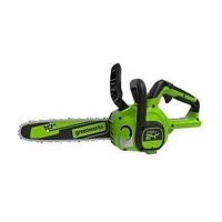 Пила акк. GREENWORKS G24CS25K2 24V*2Ач 10" 3/8" 1.1мм 45зв. Акк и ЗУ Арт. 2007707UA