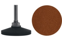 Круги шлифовальные для гравиров маш. со штифт. Dхвост 6.35мм набор 10шт FIT Арт. 36913